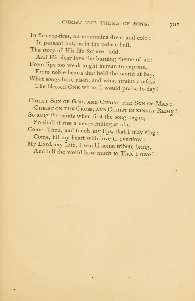 Christ in Song page 701