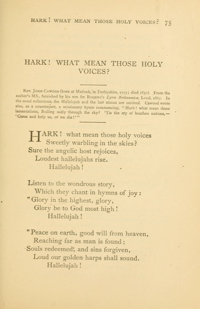 Christ in Song page 75