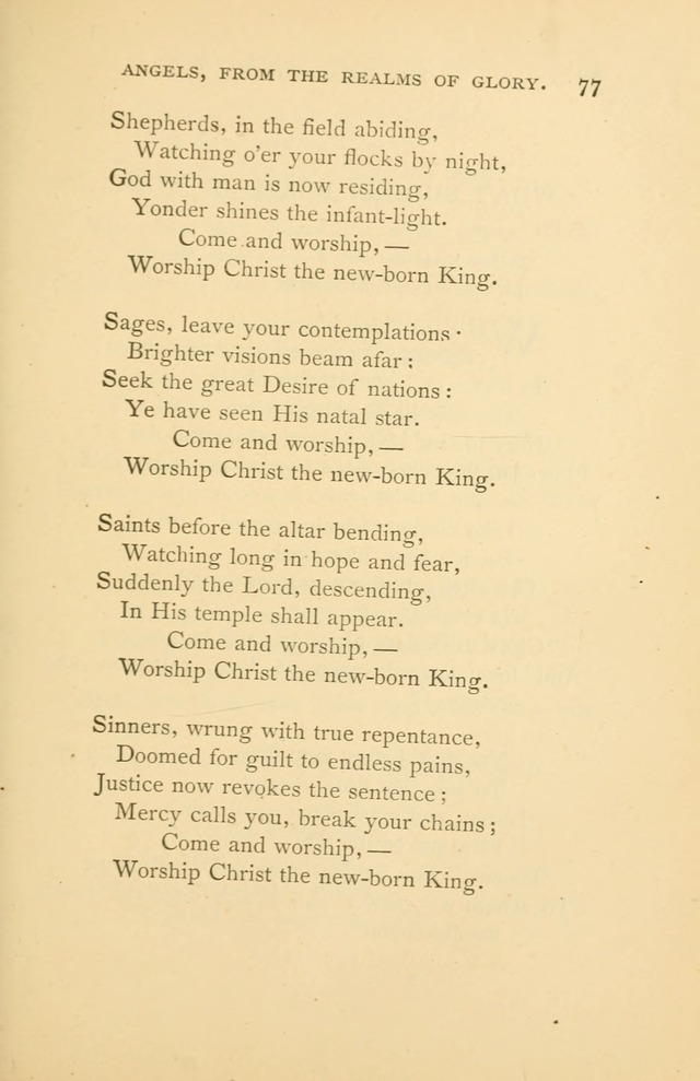 Christ in Song page 77