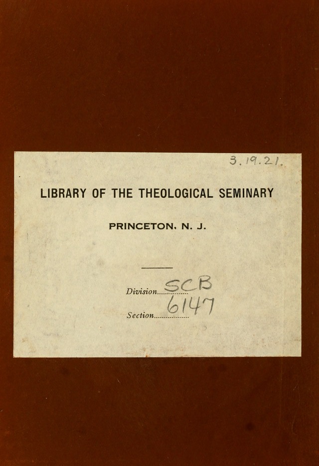 Christ in Song page ii