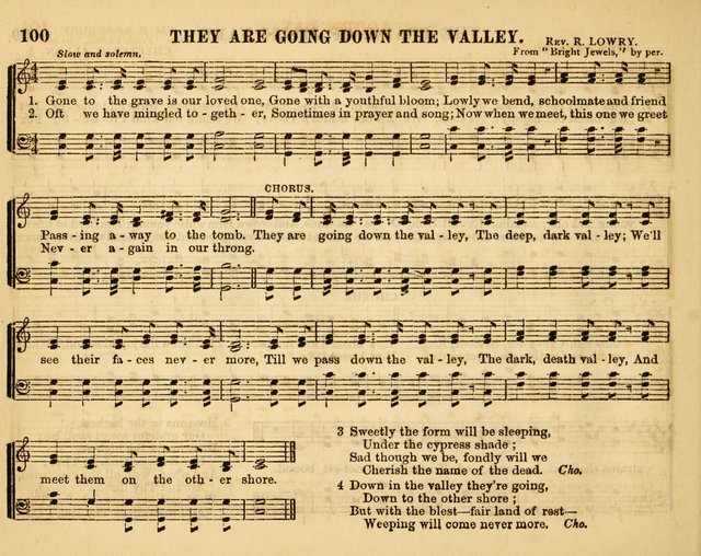Christian Songs: for the Sunday School page 100