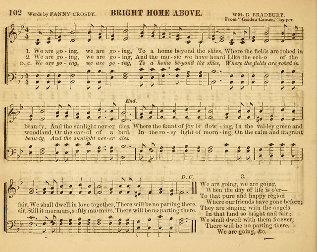 Christian Songs: for the Sunday School page 102