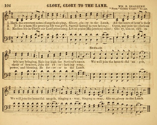 Christian Songs: for the Sunday School page 104