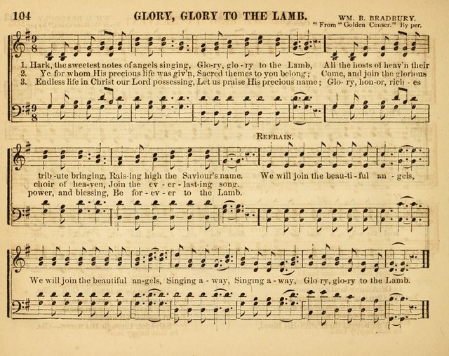 Christian Songs: for the Sunday School page 104