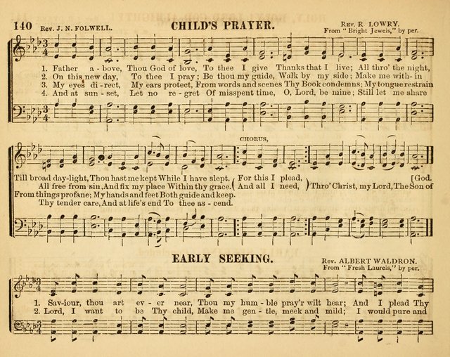 Christian Songs: for the Sunday School page 140