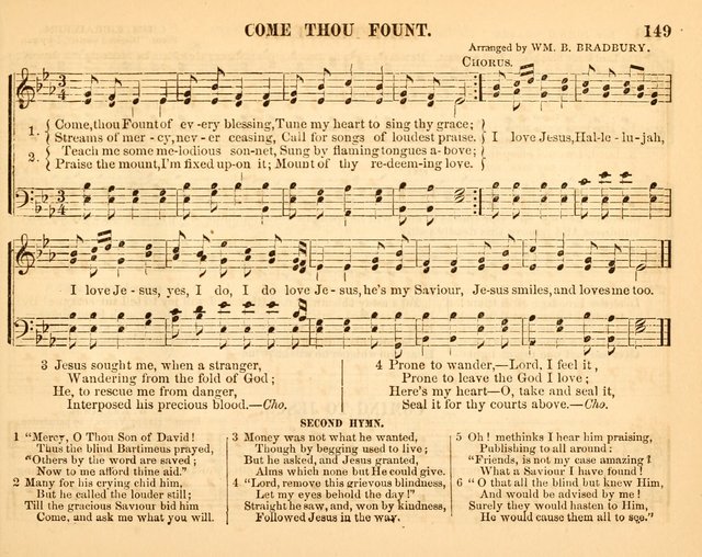 Christian Songs: for the Sunday School page 149