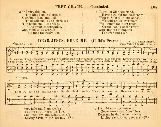 Christian Songs: for the Sunday School page 165