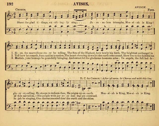 Christian Songs: for the Sunday School page 192