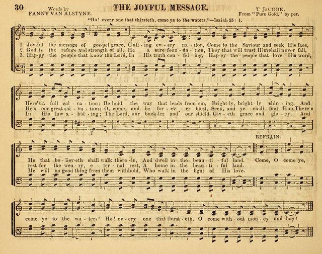 Christian Songs: for the Sunday School page 30