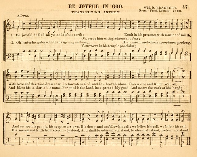 Christian Songs: for the Sunday School page 47