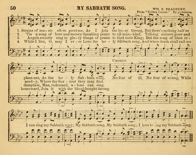 Christian Songs: for the Sunday School page 50