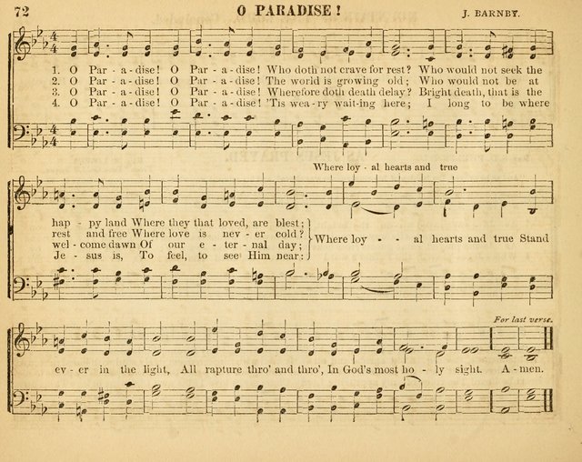 Christian Songs: for the Sunday School page 72