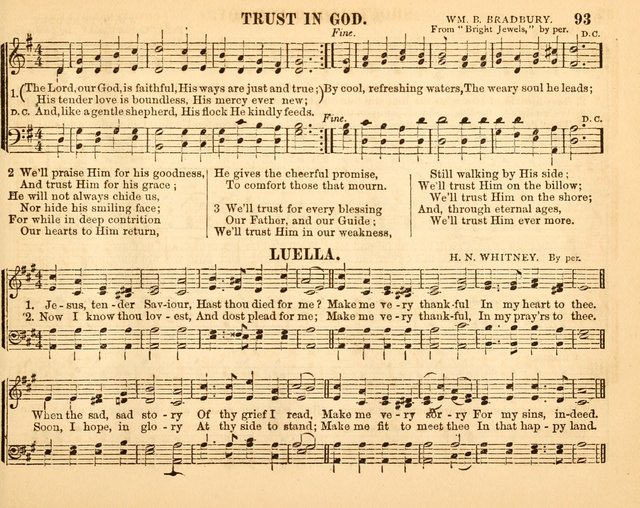 Christian Songs: for the Sunday School page 93
