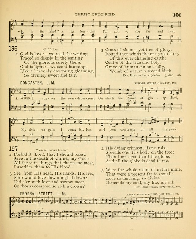 Carmina Sanctorum: a selection of hymns and songs of praise with tunes page 102