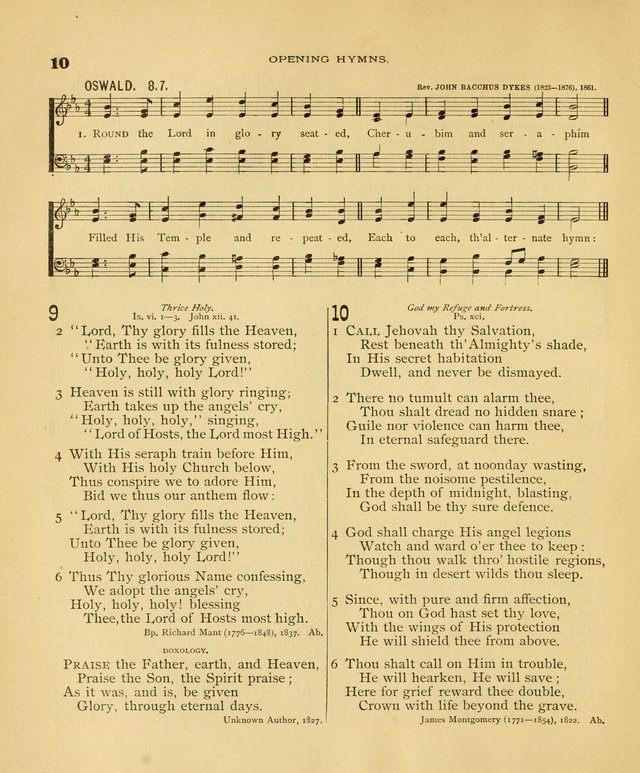 Carmina Sanctorum: a selection of hymns and songs of praise with tunes page 11