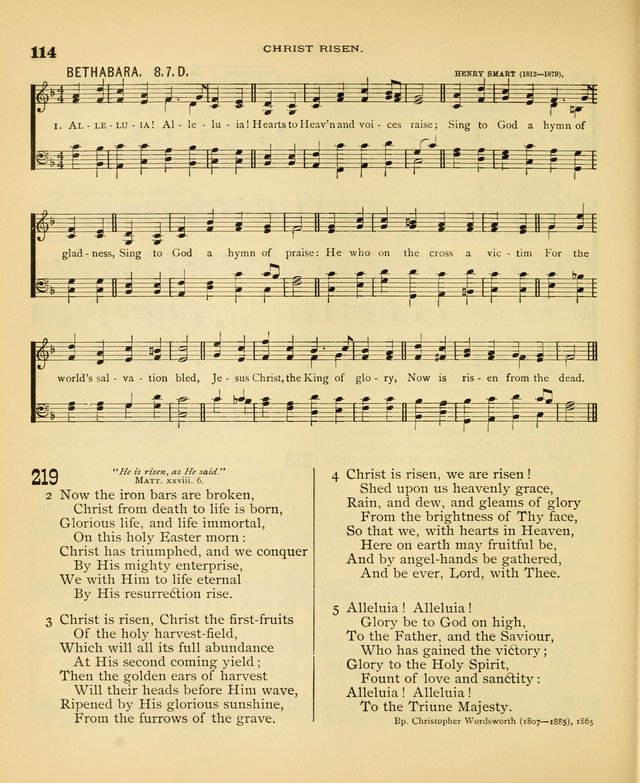 Carmina Sanctorum: a selection of hymns and songs of praise with tunes page 115