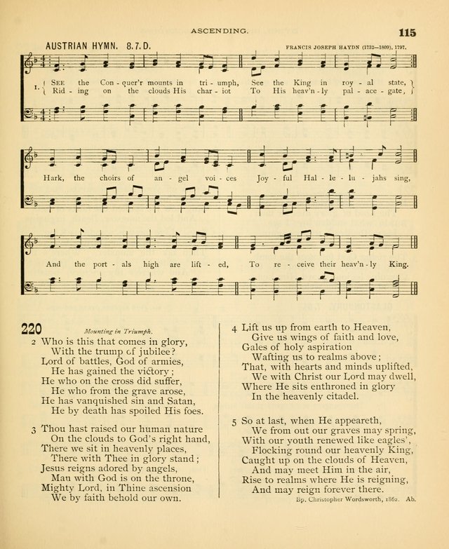 Carmina Sanctorum: a selection of hymns and songs of praise with tunes page 116