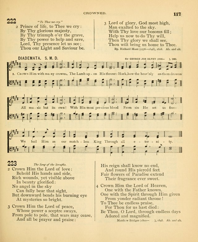 Carmina Sanctorum: a selection of hymns and songs of praise with tunes page 118