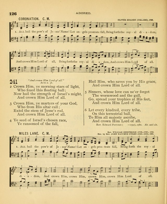Carmina Sanctorum: a selection of hymns and songs of praise with tunes page 127