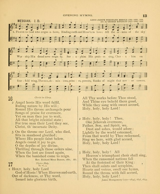 Carmina Sanctorum: a selection of hymns and songs of praise with tunes page 14