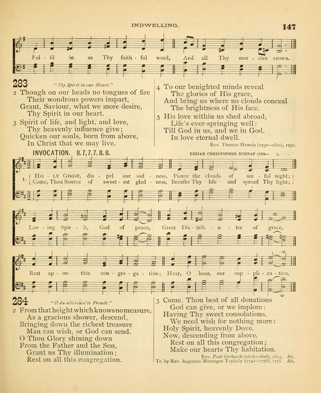Carmina Sanctorum: a selection of hymns and songs of praise with tunes page 148