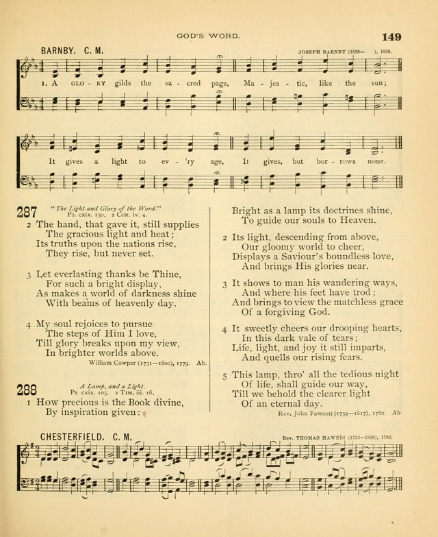 Carmina Sanctorum: a selection of hymns and songs of praise with tunes page 150