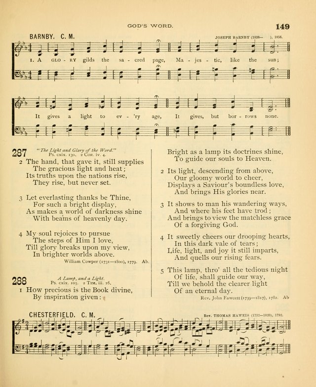 Carmina Sanctorum: a selection of hymns and songs of praise with tunes page 150