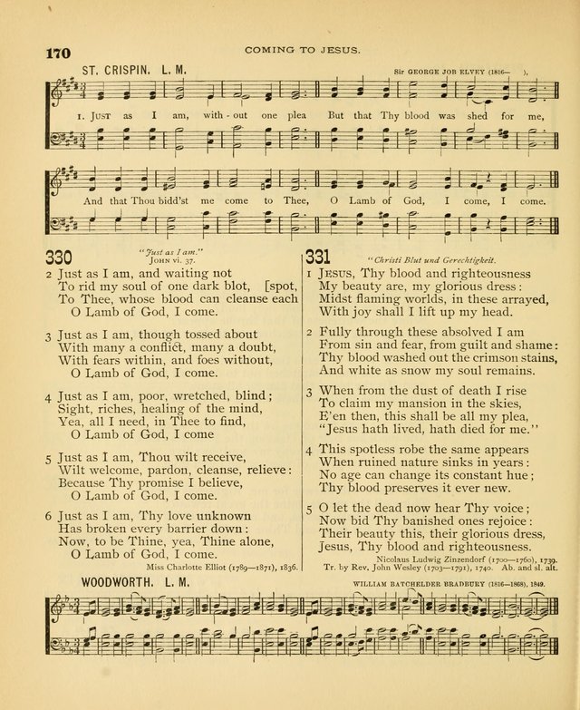 Carmina Sanctorum: a selection of hymns and songs of praise with tunes page 171