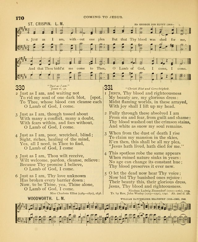 Carmina Sanctorum: a selection of hymns and songs of praise with tunes page 171
