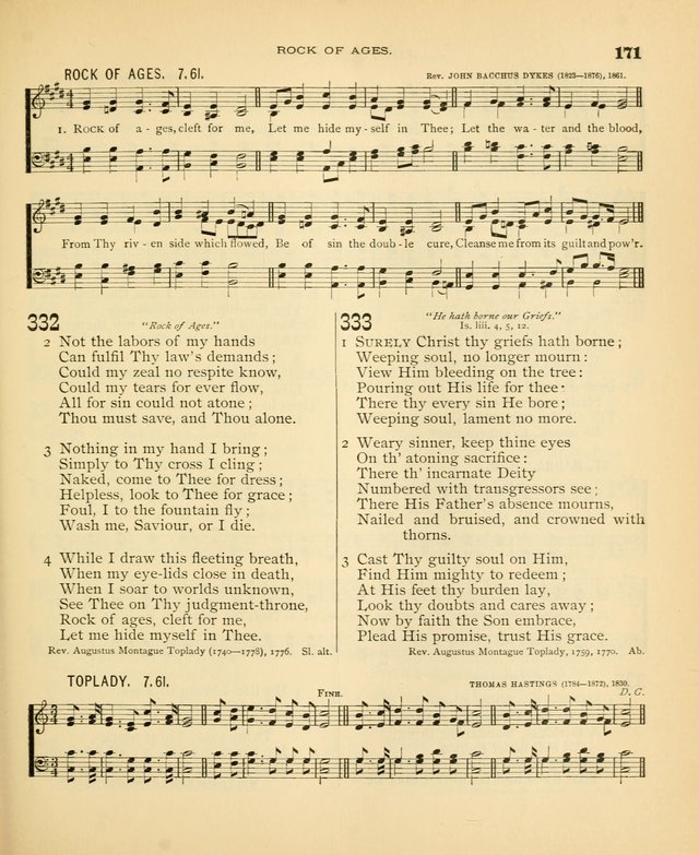 Carmina Sanctorum: a selection of hymns and songs of praise with tunes page 172