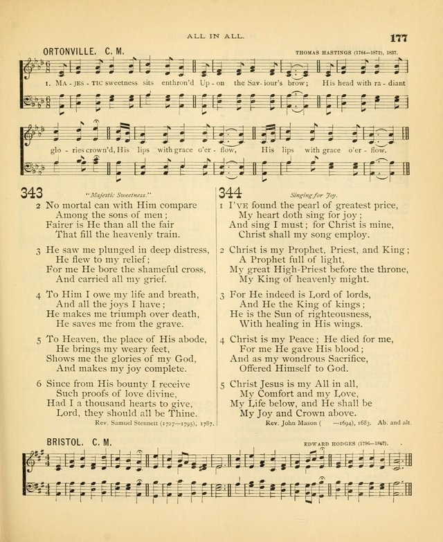 Carmina Sanctorum: a selection of hymns and songs of praise with tunes page 178