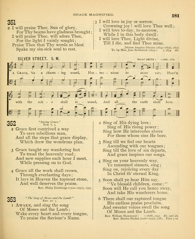 Carmina Sanctorum: a selection of hymns and songs of praise with tunes page 184