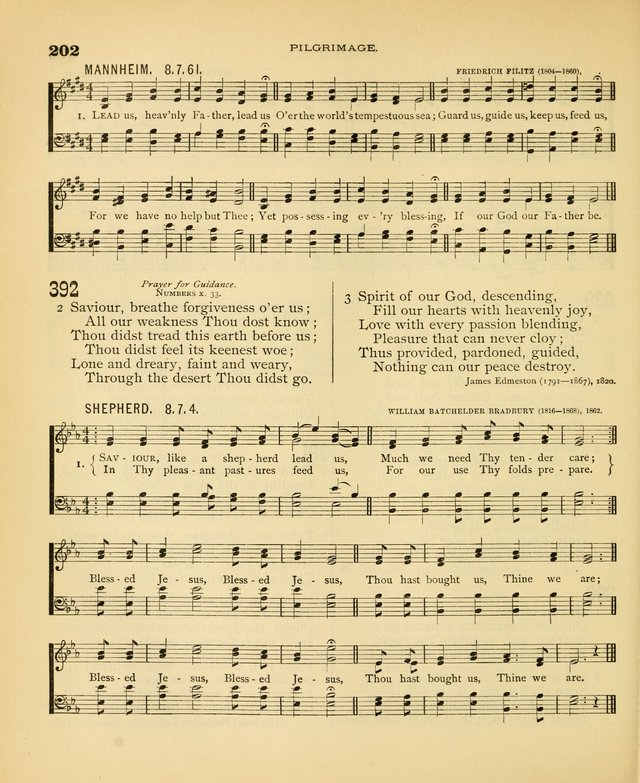 Carmina Sanctorum: a selection of hymns and songs of praise with tunes page 205