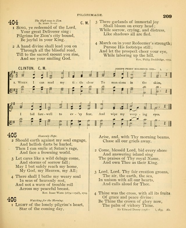 Carmina Sanctorum: a selection of hymns and songs of praise with tunes page 212