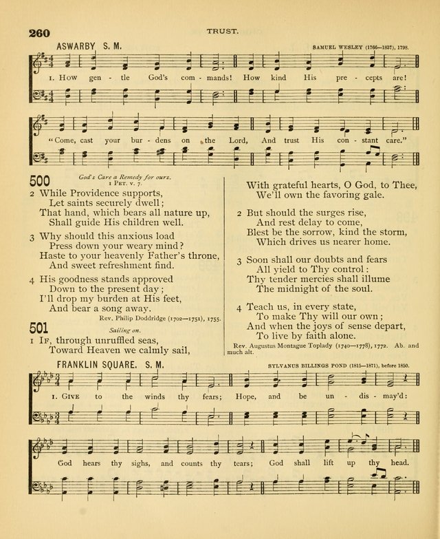Carmina Sanctorum: a selection of hymns and songs of praise with tunes page 263