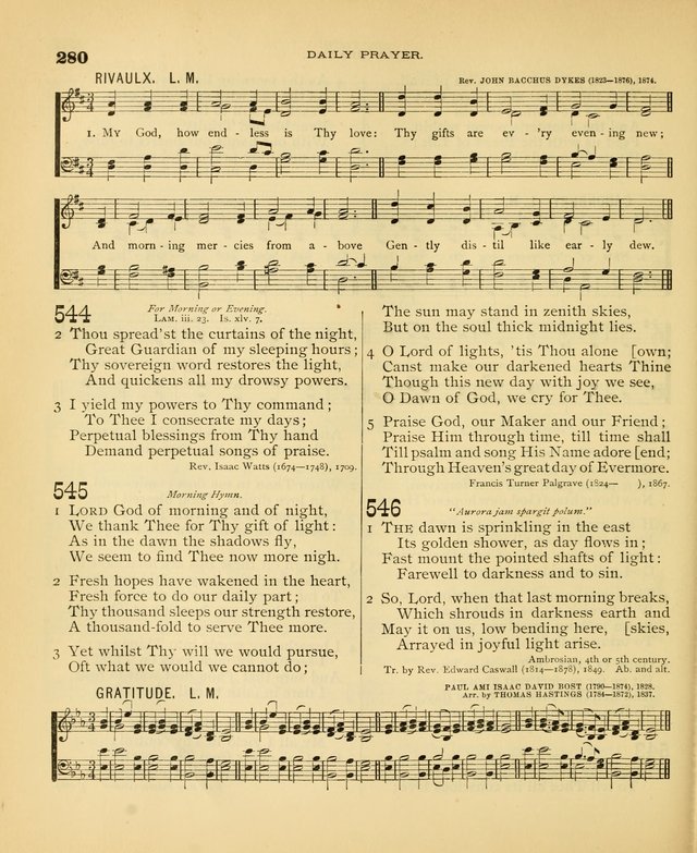 Carmina Sanctorum: a selection of hymns and songs of praise with tunes page 283