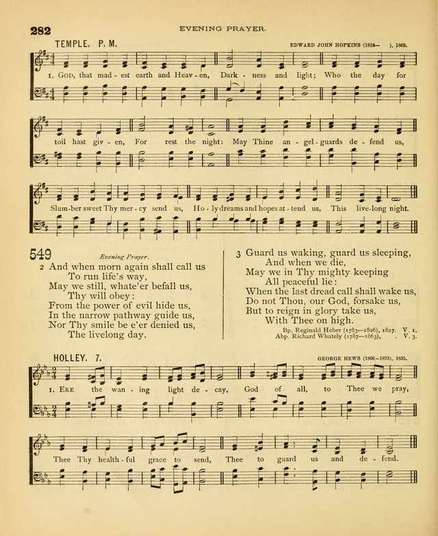 Carmina Sanctorum: a selection of hymns and songs of praise with tunes page 285