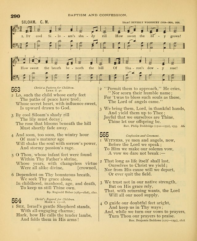 Carmina Sanctorum: a selection of hymns and songs of praise with tunes page 293