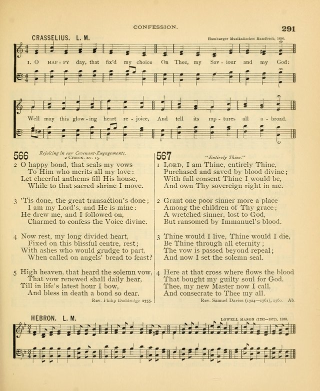 Carmina Sanctorum: a selection of hymns and songs of praise with tunes page 294