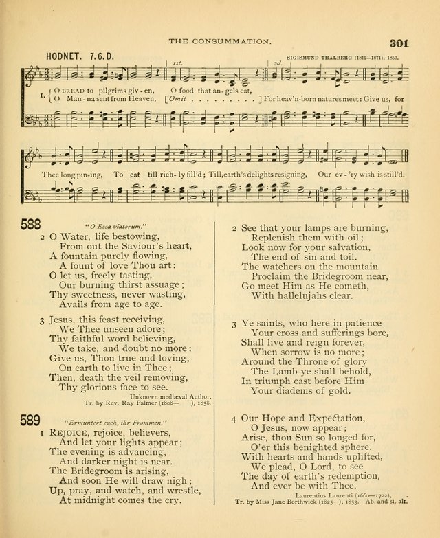 Carmina Sanctorum: a selection of hymns and songs of praise with tunes page 304