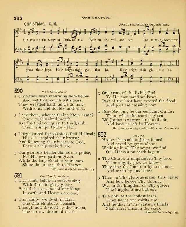 Carmina Sanctorum: a selection of hymns and songs of praise with tunes page 305