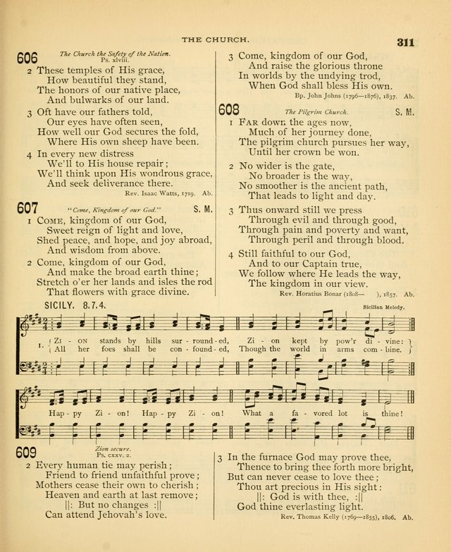 Carmina Sanctorum: a selection of hymns and songs of praise with tunes page 314