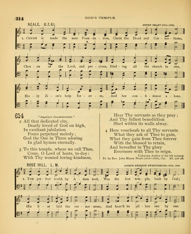 Carmina Sanctorum: a selection of hymns and songs of praise with tunes page 317