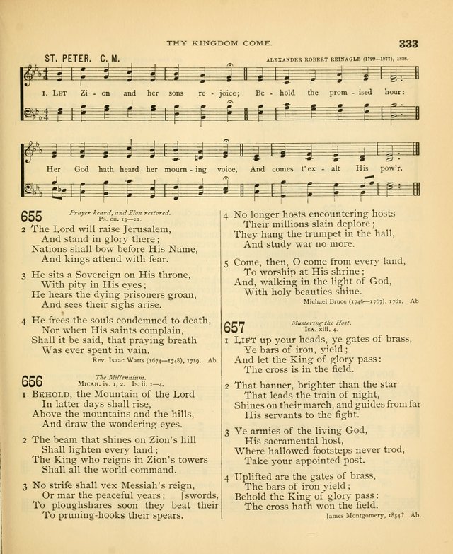 Carmina Sanctorum: a selection of hymns and songs of praise with tunes page 336