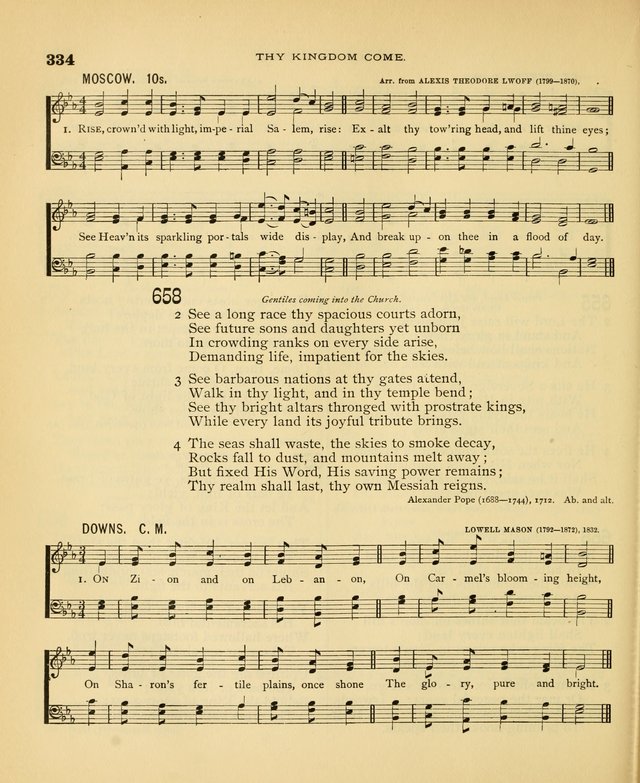 Carmina Sanctorum: a selection of hymns and songs of praise with tunes page 337