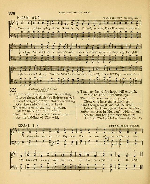 Carmina Sanctorum: a selection of hymns and songs of praise with tunes page 339