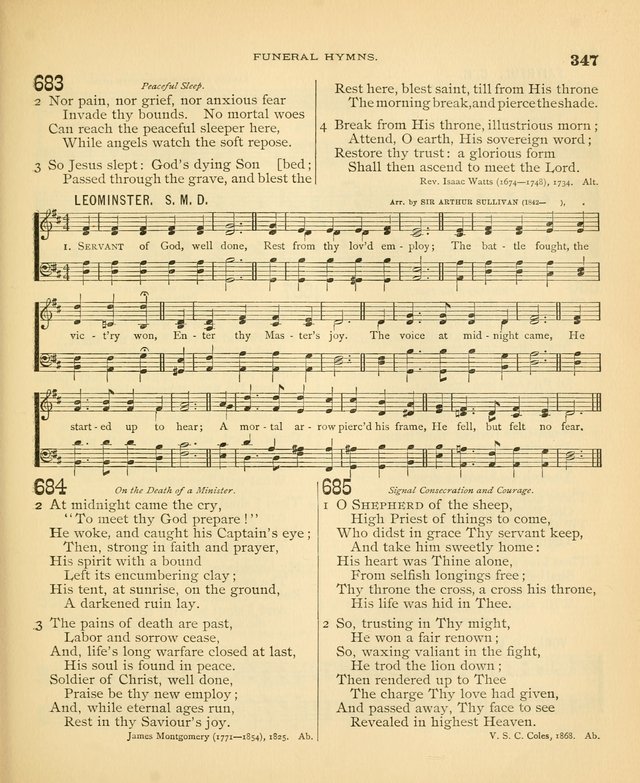 Carmina Sanctorum: a selection of hymns and songs of praise with tunes page 350