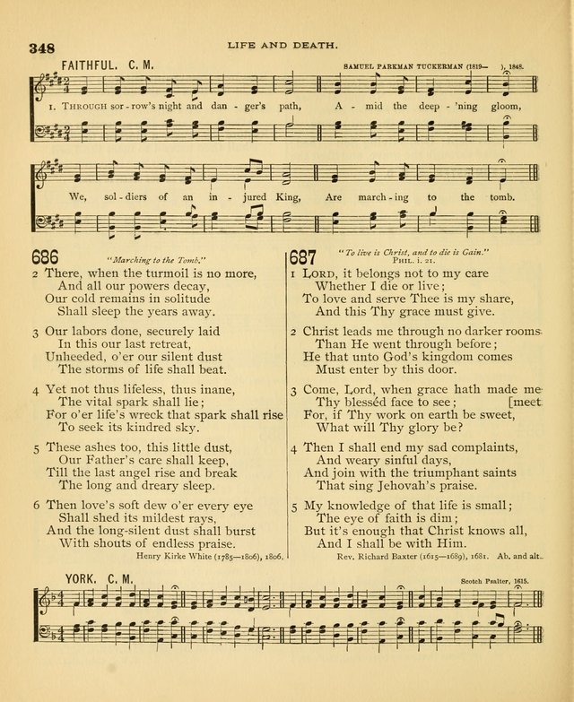 Carmina Sanctorum: a selection of hymns and songs of praise with tunes page 351