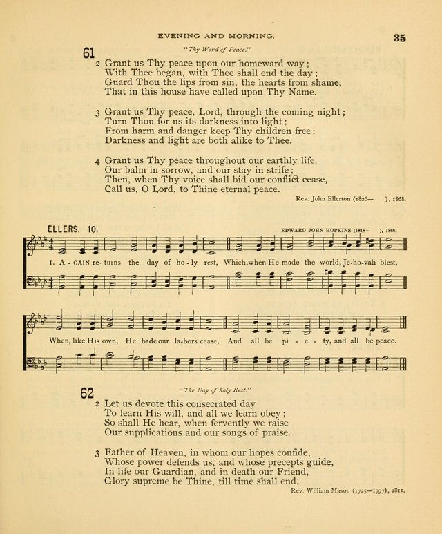 Carmina Sanctorum: a selection of hymns and songs of praise with tunes page 36