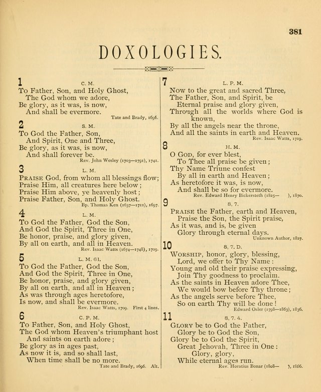 Carmina Sanctorum: a selection of hymns and songs of praise with tunes page 386